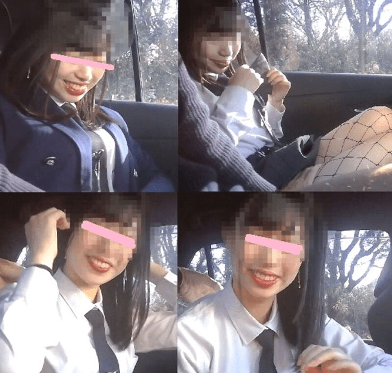 地下アイドルのユウキちゃん車内フェラパート２
