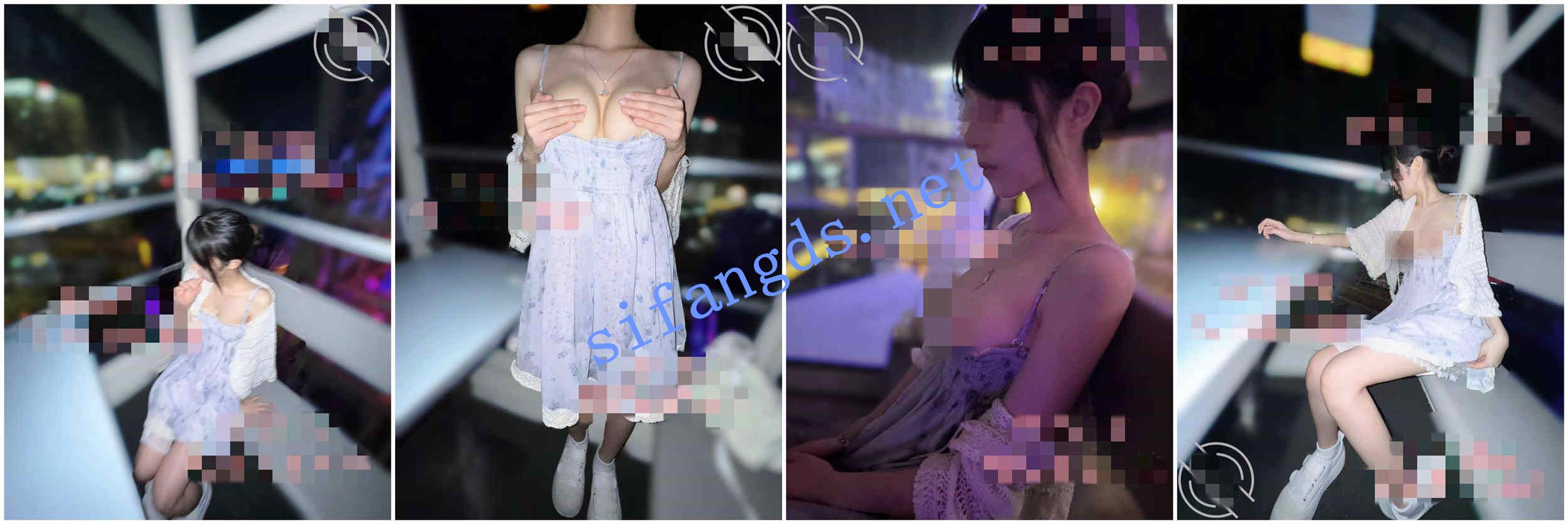 ❤️兄妹乱伦❤️强上破处亲妹妹后续19-摩天轮上内射无毛B