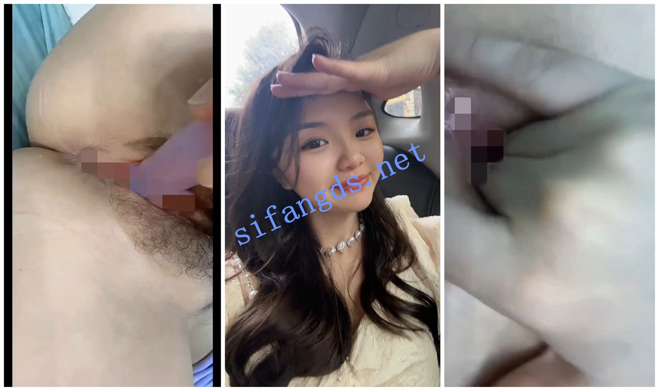 【抖音福利】甜美大奶妹子【小财迷小雨】揉奶扣穴道具自X