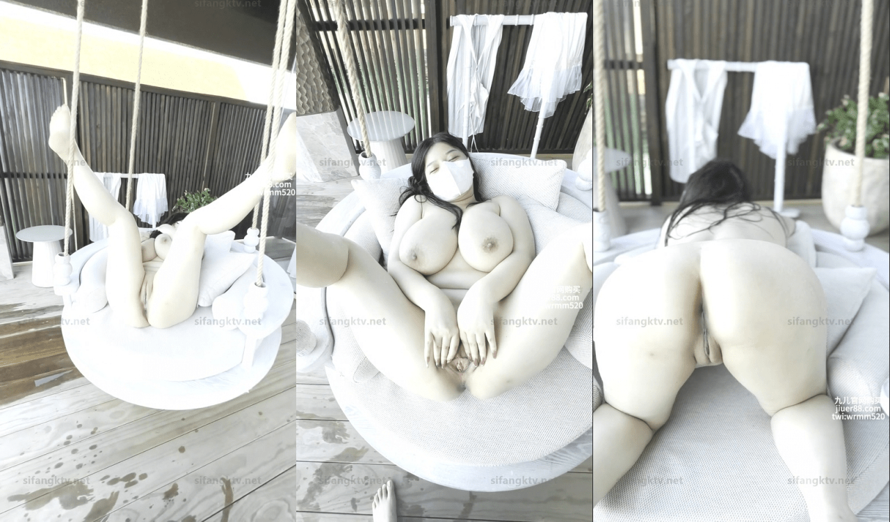 《最新泄密✅反差尤物》推特极品网红巨乳女神【九儿温柔妹妹】定制私拍！户外喷晒湿身掰逼揉奶挑逗一线天肥鲍