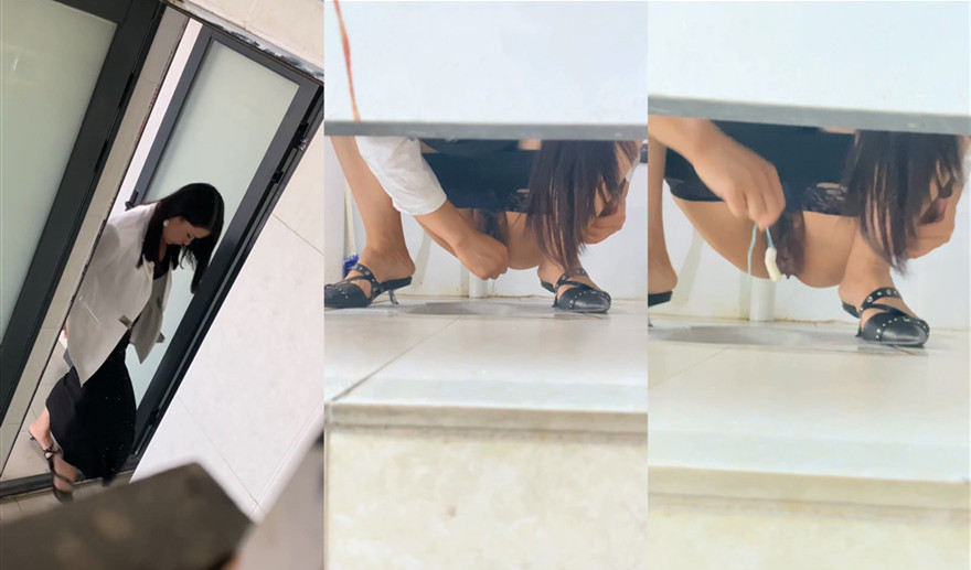 西瓜大神《办公楼闯拍》用阴道栓塞的美女从BB拔出那一刻爽极了