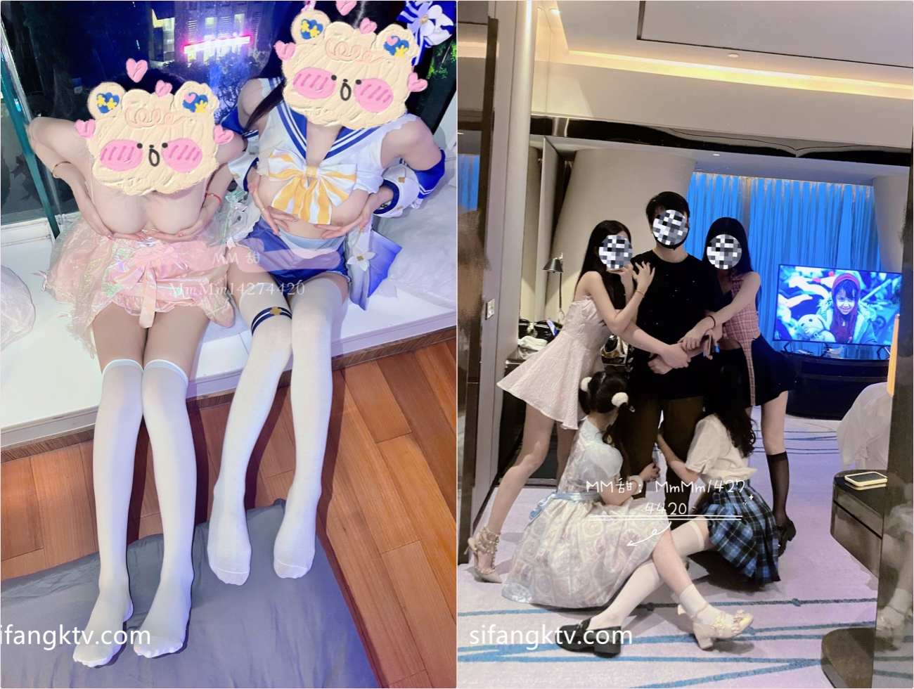 ✅可爱萝莉萌妹✅软萌乖巧小可爱【MM甜】白皙极品萝莉小母狗 拉上几个同款骚逼闺蜜叠罗操， 粉嫩小穴让人流口水