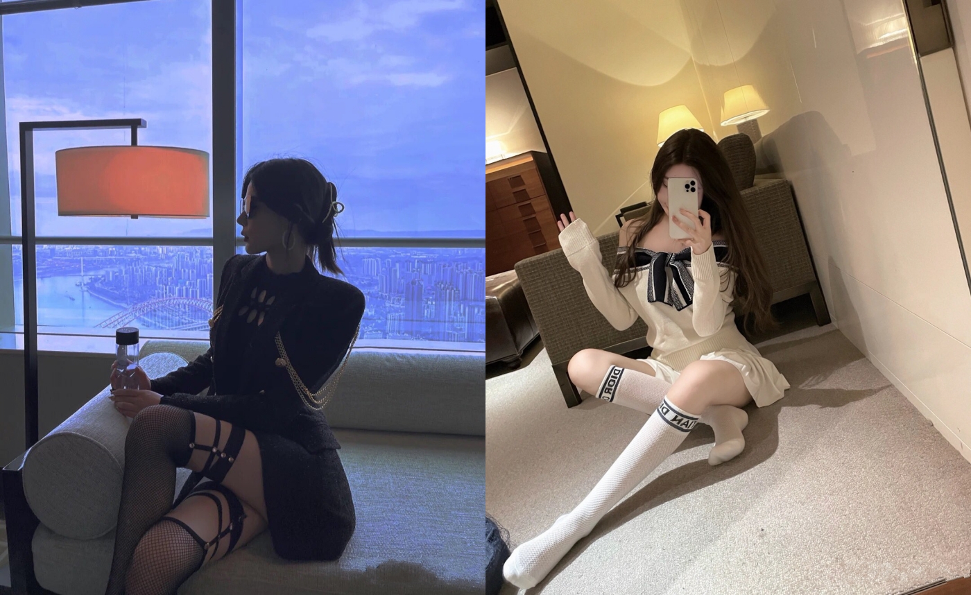 《反差女神✅淫荡泄密》人生赢家京城有钱富少与他的两位极品模特身材骚母狗，一王两后调教户外露出排插，为了钱乖乖听话