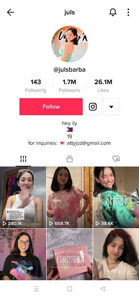 菲律宾TIKTOK❤️170万粉丝网红御姐『JULS』超美女神约啪金主视频流出！