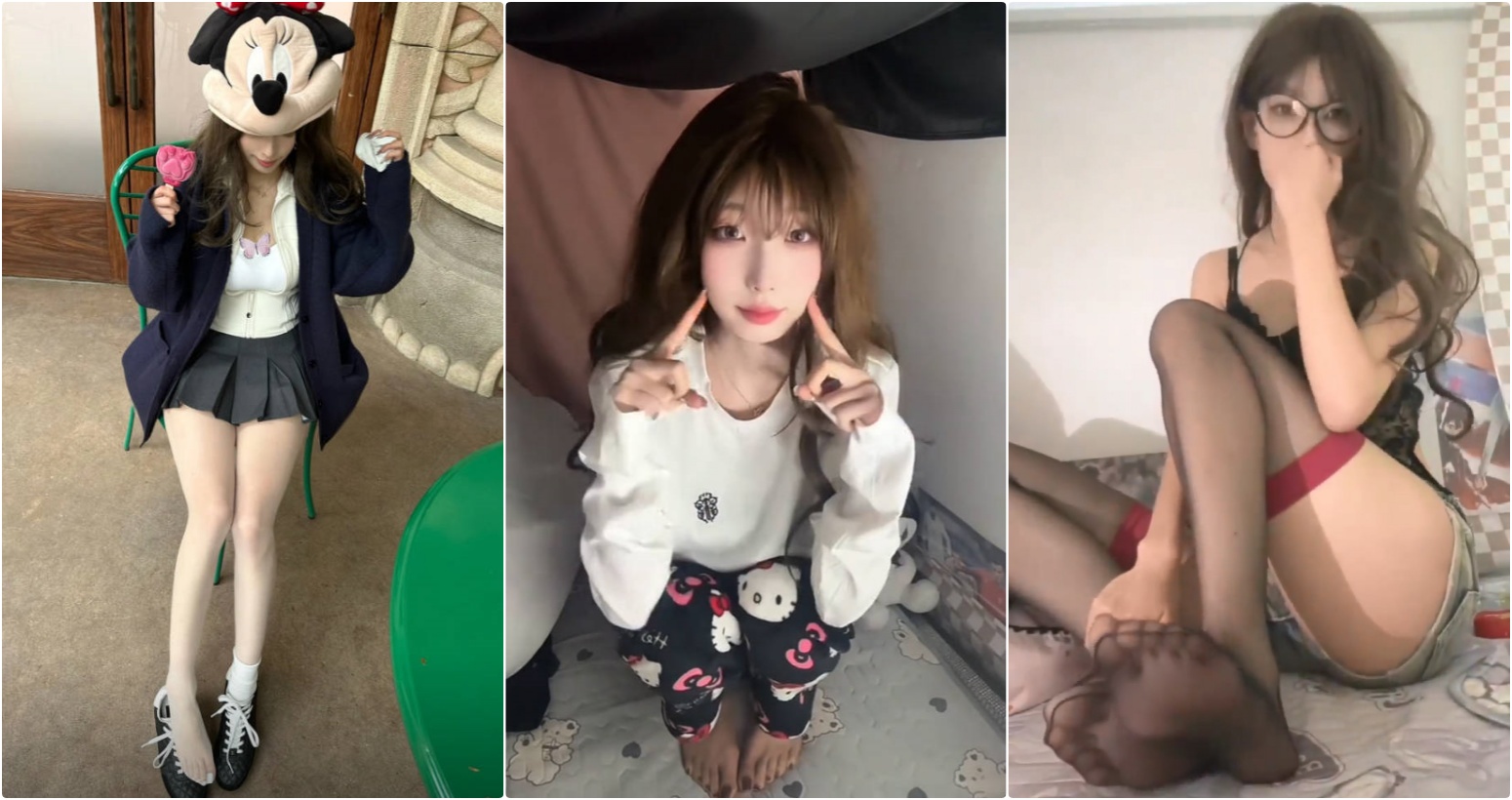 ✅抖音15万粉美女『小水不哭』私拍 定制福利合集，露脸紫薇啪啪丝袜足交，穷人女神富人精盆玩物(26V)
