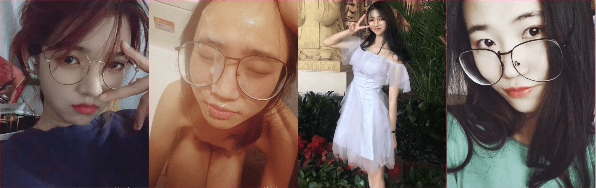 【极品骚浪眼镜妹❤️十个眼镜九个骚】全新收录眼镜小姐姐『萧媚儿』性爱私拍 后入爆操翘丰臀 完美露脸