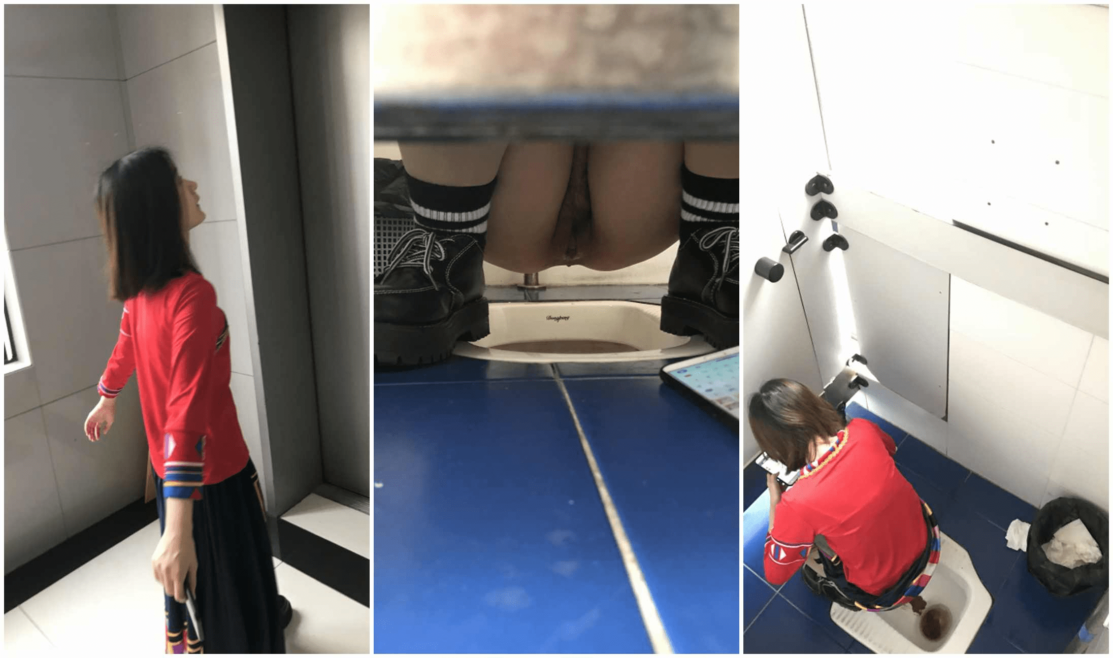 ✅原版✅厕拍学校漂亮的苗族女孩,私处还是原装正品未拆封状态