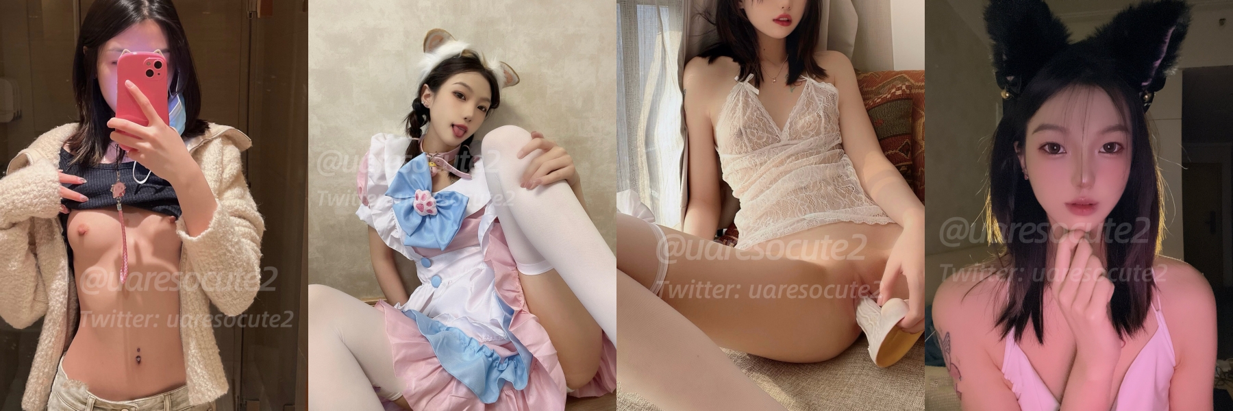 最新五月无水福利！不做万人追淑女却要做金主的小母狗，推特露脸女神【uares】被土豪爸爸圈养各种调教