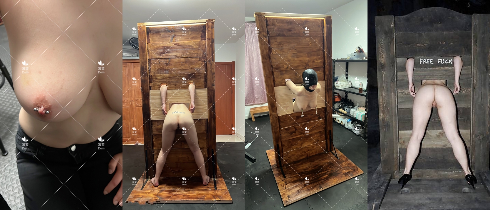 超强视觉盛宴!偏执狂推特顶级女体调教大佬【凝望DOM】订阅私拍,花式虐待夹子把敏感部位都夹上太狠了-福利岛