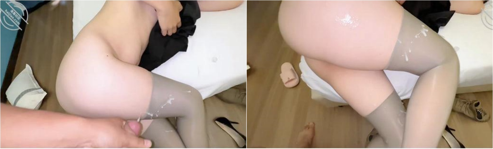 亲密姐弟乱伦【我的母狗姐姐】✅我姐的白虎嫩穴和丝袜美腿，真的太勾人了，全都射到丝袜大腿上