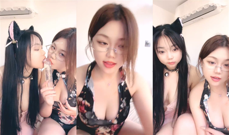 人气学妹“仙鹤”携闺蜜下海❤️双休互玩互舔玩弄大屌自慰-福利岛