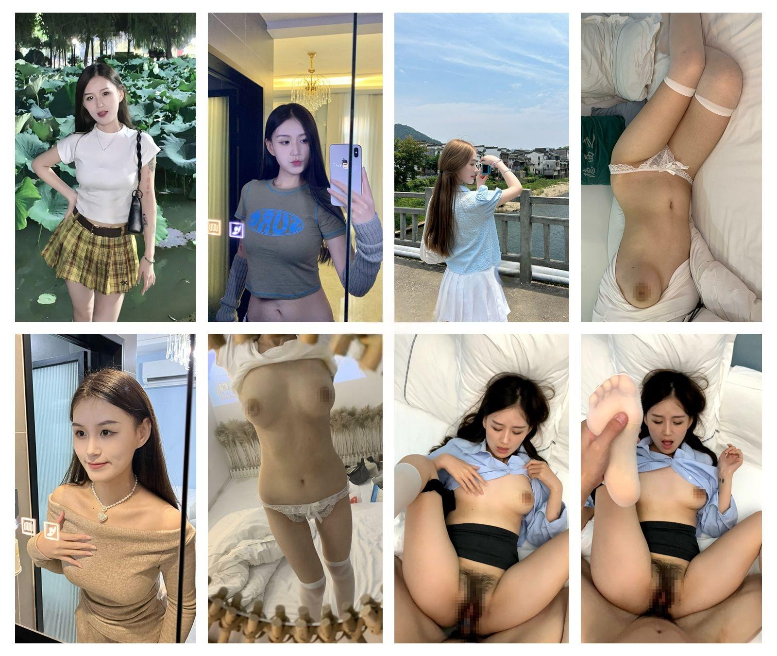 原档泄密流出❤️极品颜值绿茶婊穿着制服性感情趣内衣被金主爸爸调教啪啪性爱视频（23V)