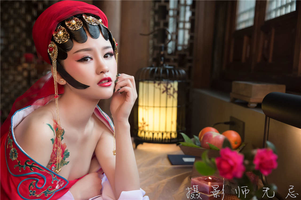 摄影师无忌影社作品–春节特辑 海棠春图包 – 68P-福利花园