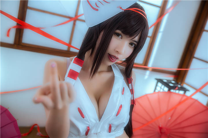 超人气Coser鳗鱼霏儿 - 巫女 [19P/142MB]