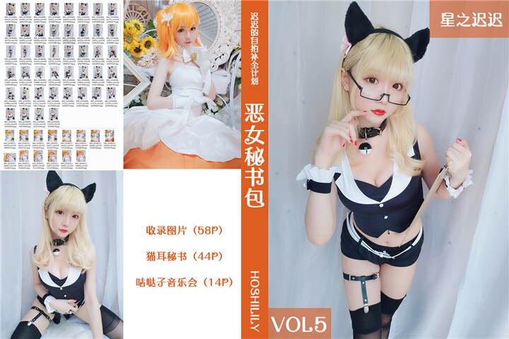 Coser小姐姐星之迟迟 VOL.05 恶女秘书包 [58P/52MB]