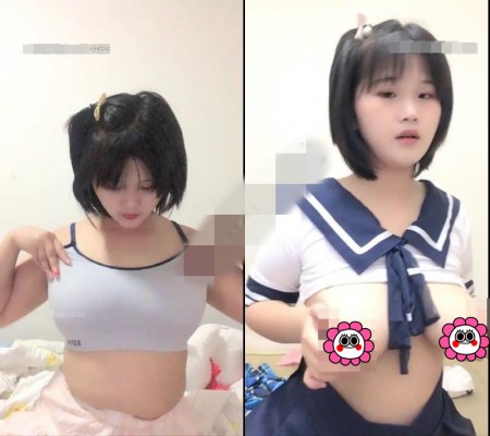巨乳傻白甜主播@36D柠檬 尺度福利秀[5V/1.90G]