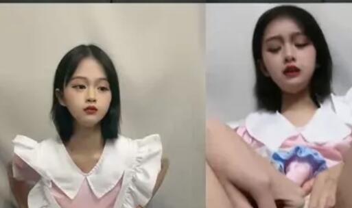超人气洛丽塔学妹回归，翻版小杨超越，【小易的so啵啵】，精致小脸蛋