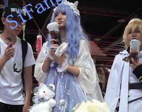 樱之舞2019漫展系列36-实拍漂亮洛丽塔被路人搭讪-小野猫福利