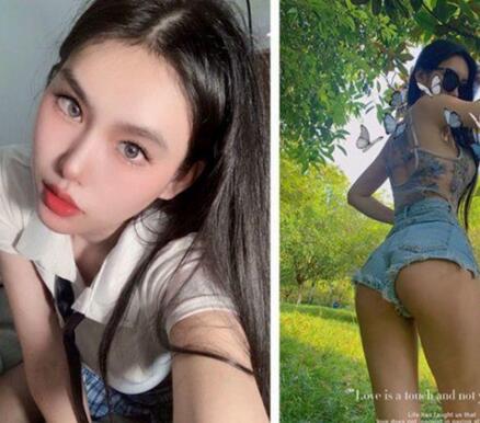 娃娃脸 顶级尤物原来是个绿茶婊啊!!私下是这麽骚