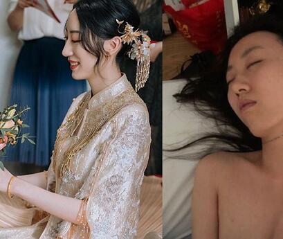 【新娘出轨反差】新婚人妻被人调教在网上晒出被